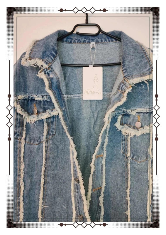 Veste en jean flam mode – Flam Mode – taille XXL / 44 / 16 2