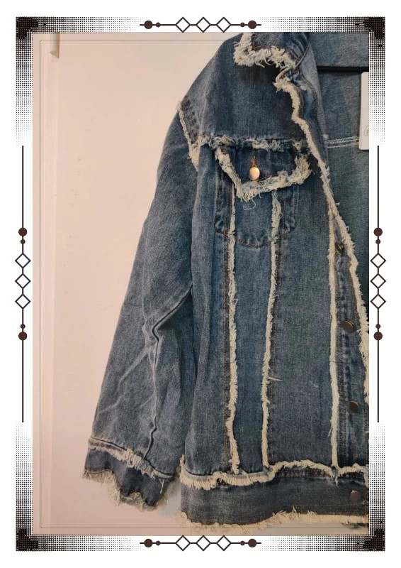 Veste en jean flam mode – Flam Mode – taille XXL / 44 / 16 3