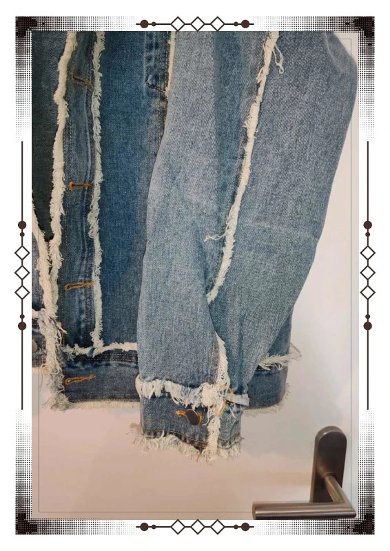 Veste en jean flam mode – Flam Mode – taille XXL / 44 / 16 4