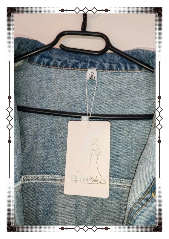 Veste en jean flam mode – Flam Mode – taille XXL / 44 / 16 5