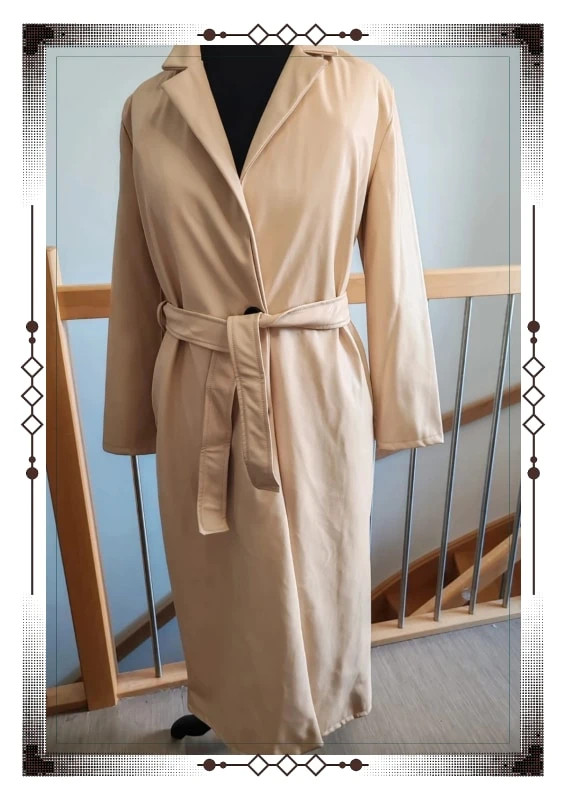 Trench long simili New collection – New Collection – taille L / 40 / 12 2