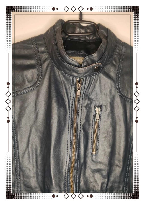Manteau en cuir in extenso – In Extenso – taille XL / 42 / 14 3