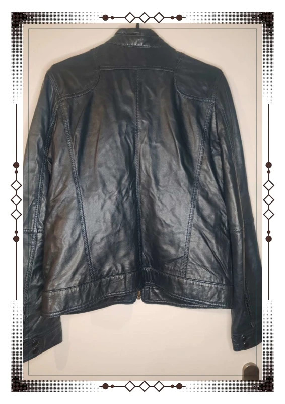 Manteau en cuir in extenso – In Extenso – taille XL / 42 / 14 5