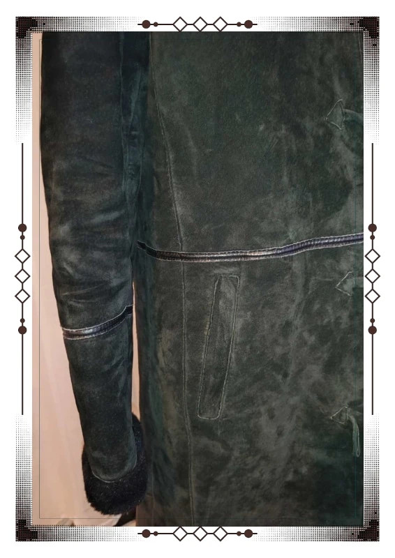 Manteau cuir long River skin – River Skin – taille S / 36 / 8 5