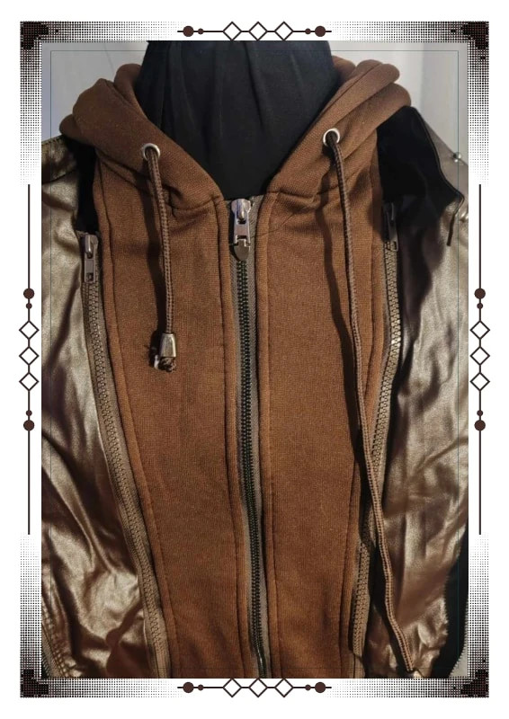 Manteau simili marron 38 – simili – taille M / 38 / 10 5