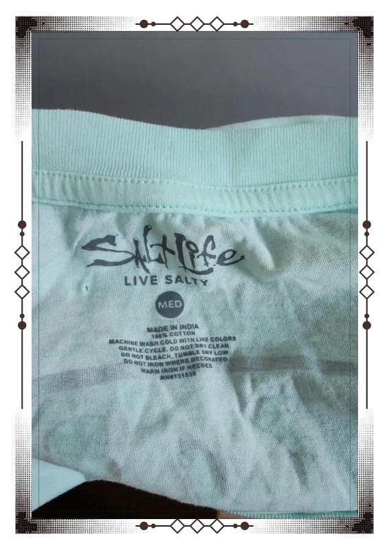 T-shirt salt life – Salt Life – taille M / 38 / 10 4