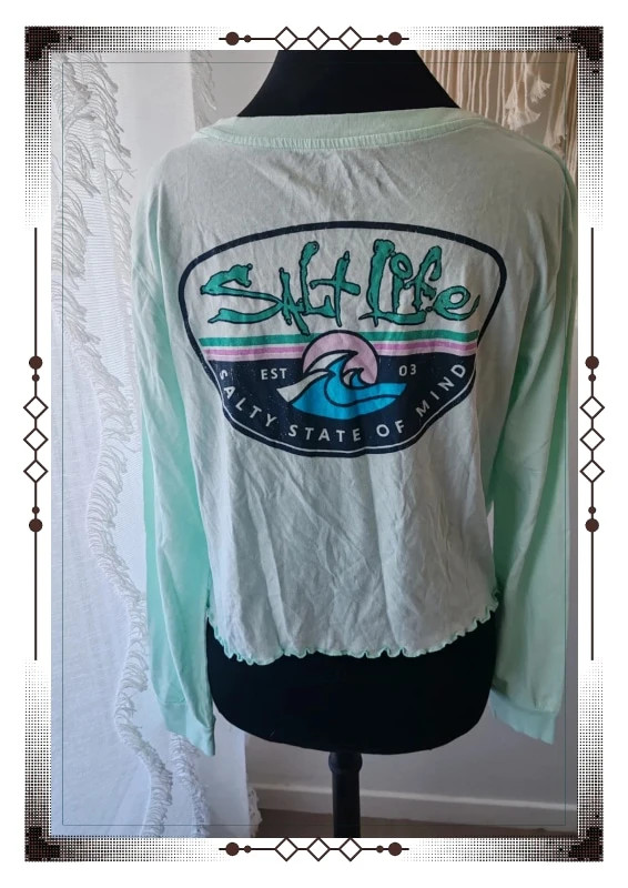 T-shirt salt life – Salt Life – taille M / 38 / 10 3