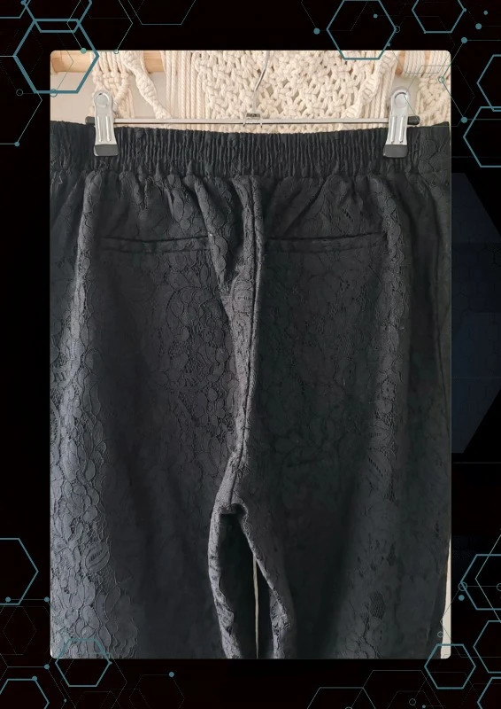 Pantalon noir dentelle Ichi – ICHI – taille M / 38 / 10 5