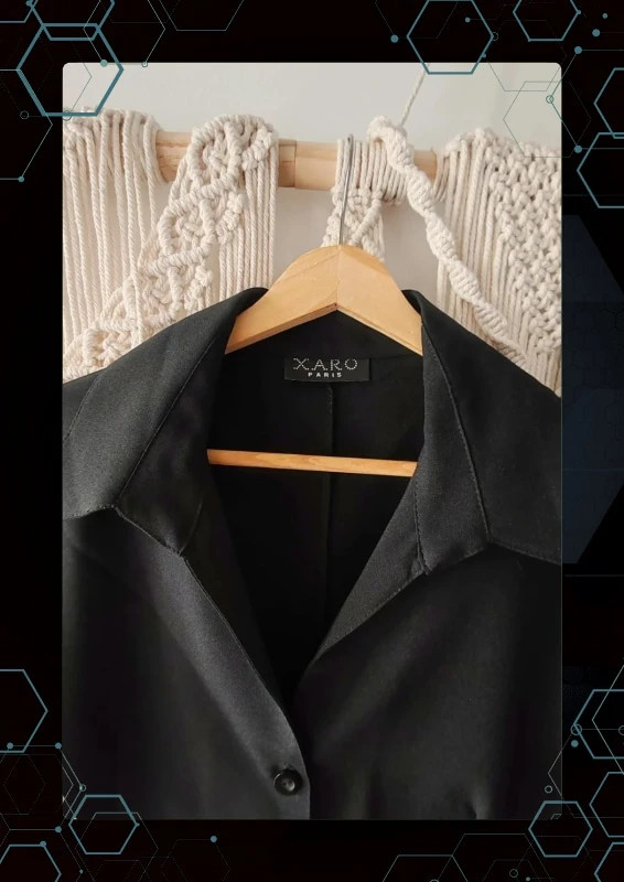 Ensemble vintage noir xaro paris – XARO Paris – taille L / 40 / 12 4