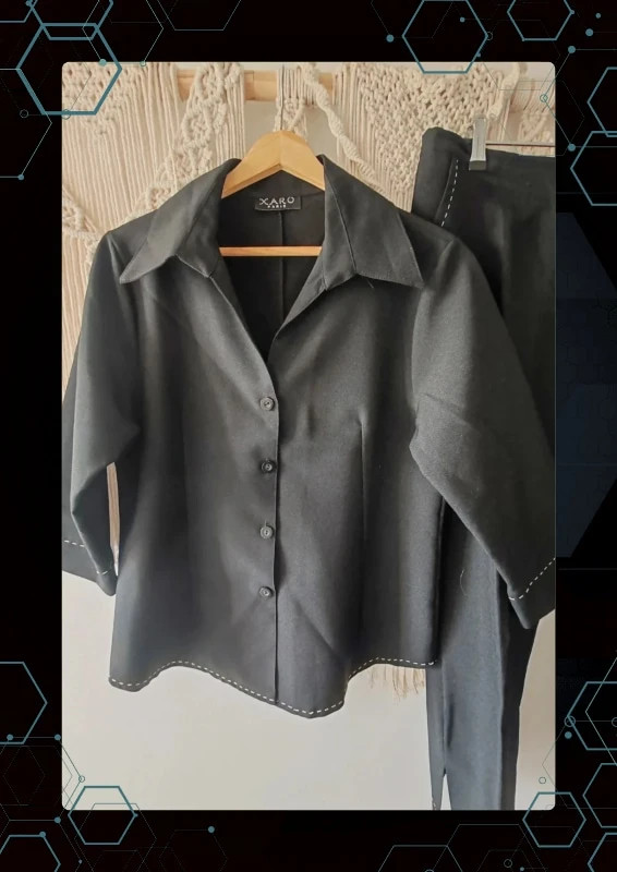 Ensemble vintage noir xaro paris – XARO Paris – taille L / 40 / 12 2