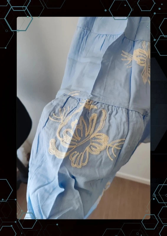 Jupe longue brodé Menglu – Menglu – taille XL / 42 / 14 2