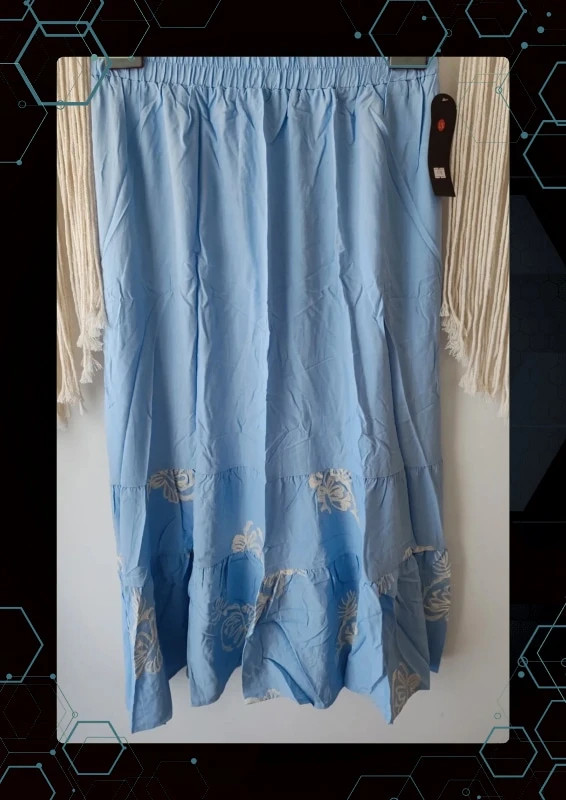 Jupe longue brodé Menglu – Menglu – taille XL / 42 / 14 5