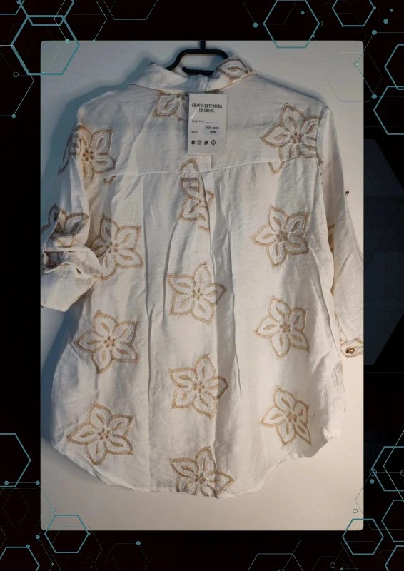 Chemise fleurs new collection – New Collection – taille S / 36 / 8 3