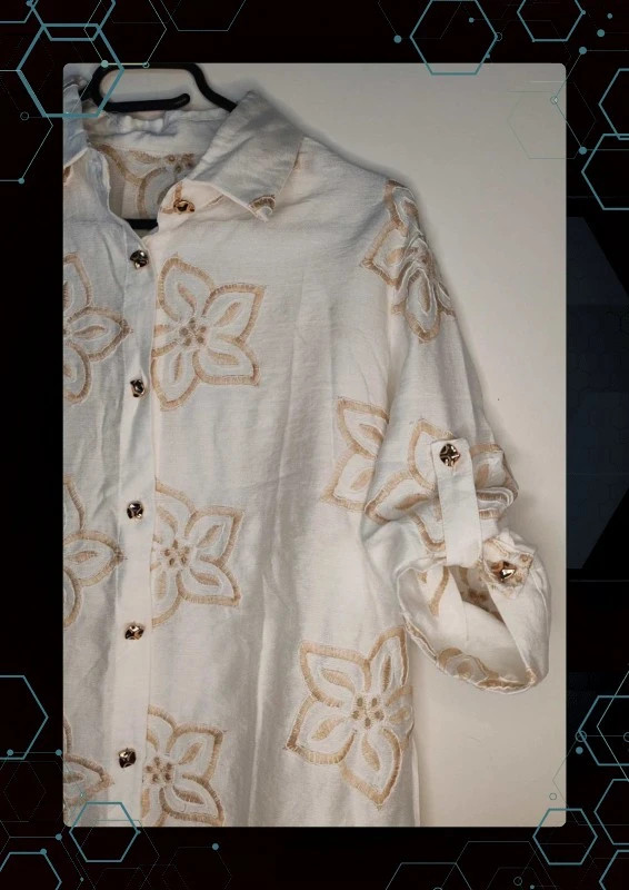 Chemise fleurs new collection – New Collection – taille S / 36 / 8 4