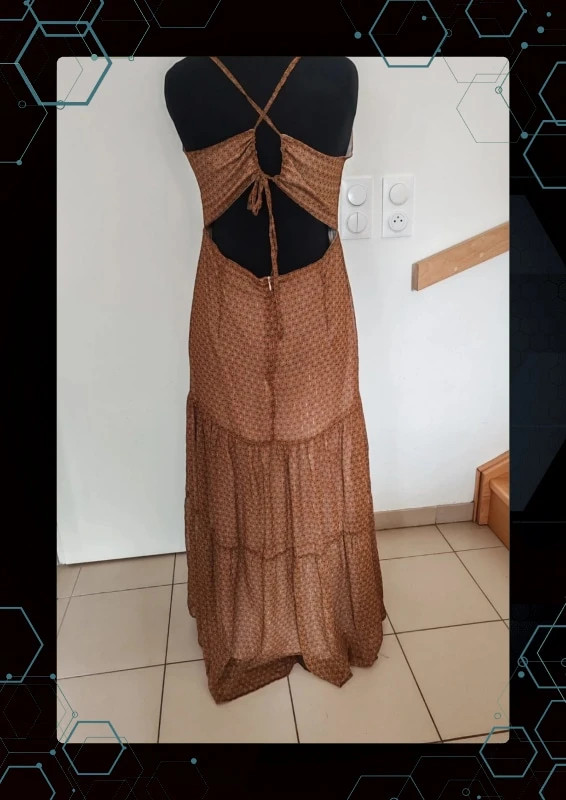 Robe longue Jane wood – Jane Wood – taille XL / 42 / 14 4