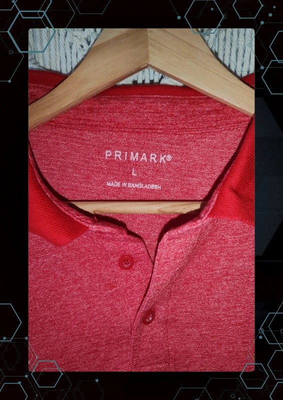 Polo Primark Rouge – Primark – taille L 2