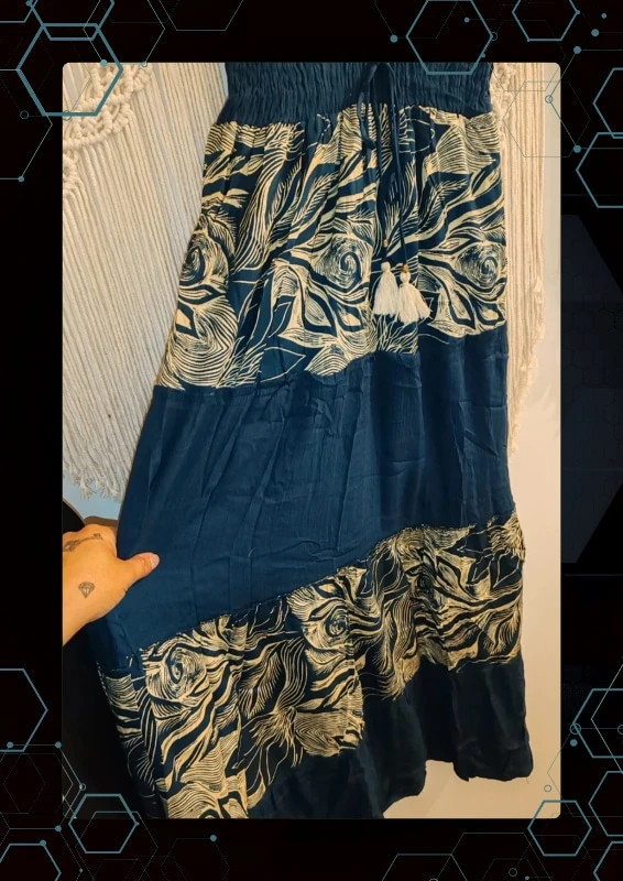 Robe longue brodé – BOHEMY – taille Taille unique 4