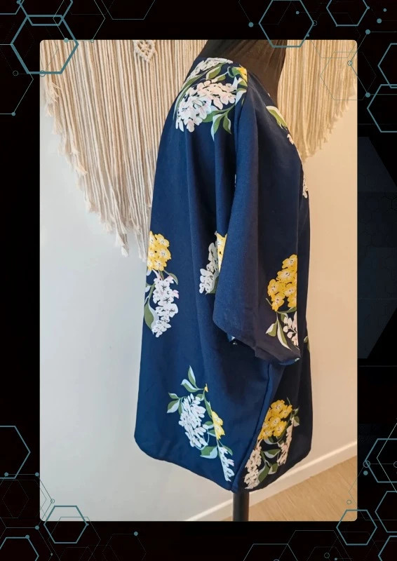 Kimono marine – BOHEMY – taille Taille unique 2