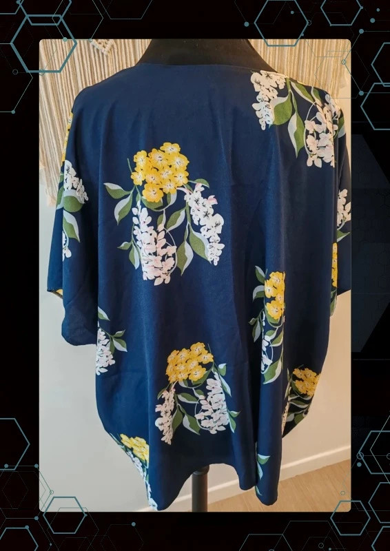 Kimono marine – BOHEMY – taille Taille unique 3