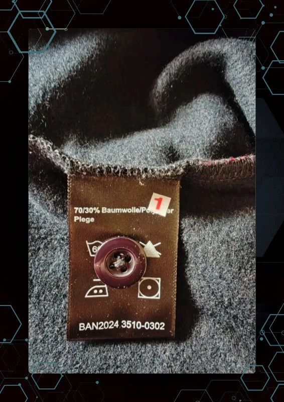 Sweat zip marine – Fire Tec – taille XL 5