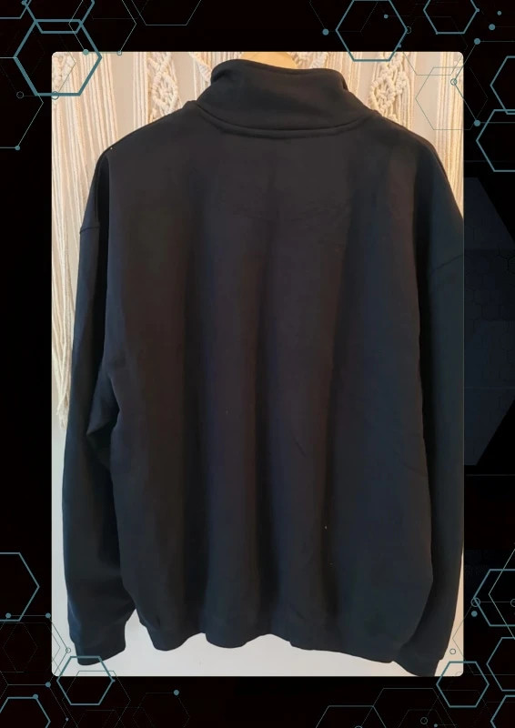 Sweat zip marine – Fire Tec – taille XL 4