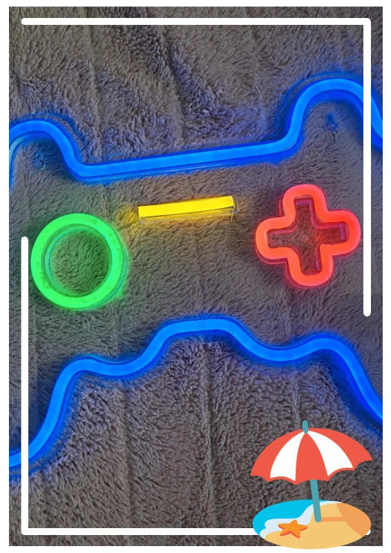 Plaque led manette