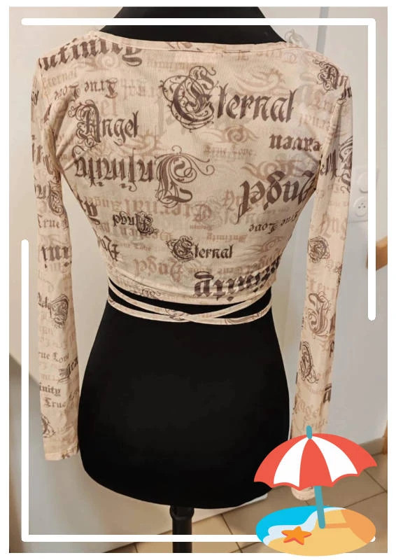 Top cache coeur ardene – ardene – taille XS / 34 / 6 4