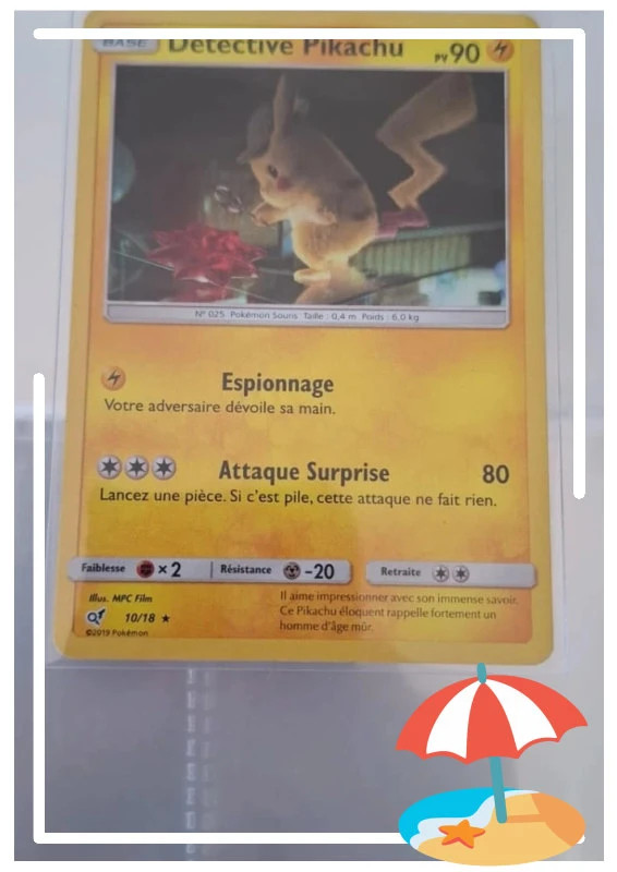 Carte Pokémon détective Pikachu – Pokémon