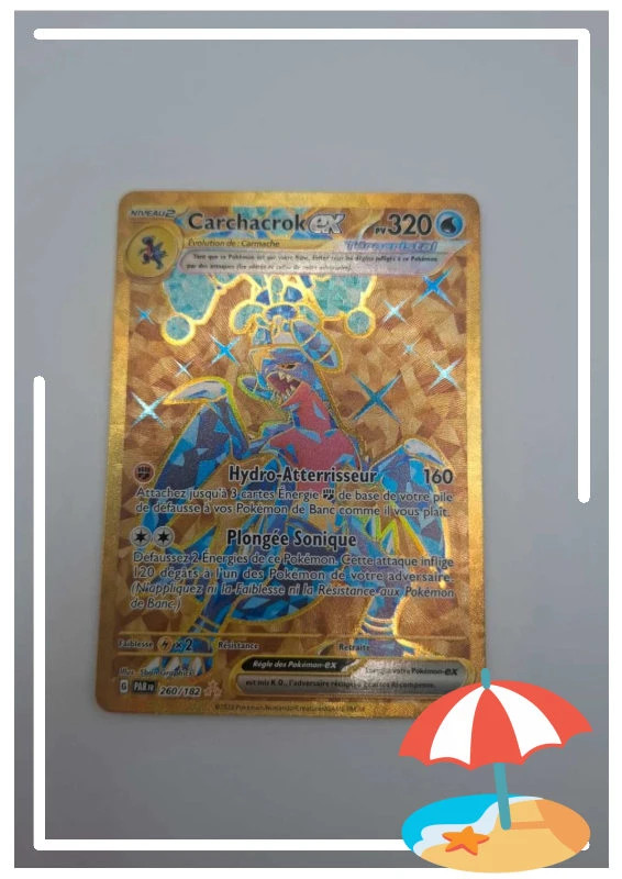 Carte pokémon crachacrok ex