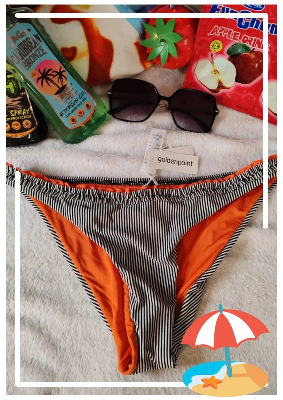 Culotte maillot de bain goldenpoint 36
