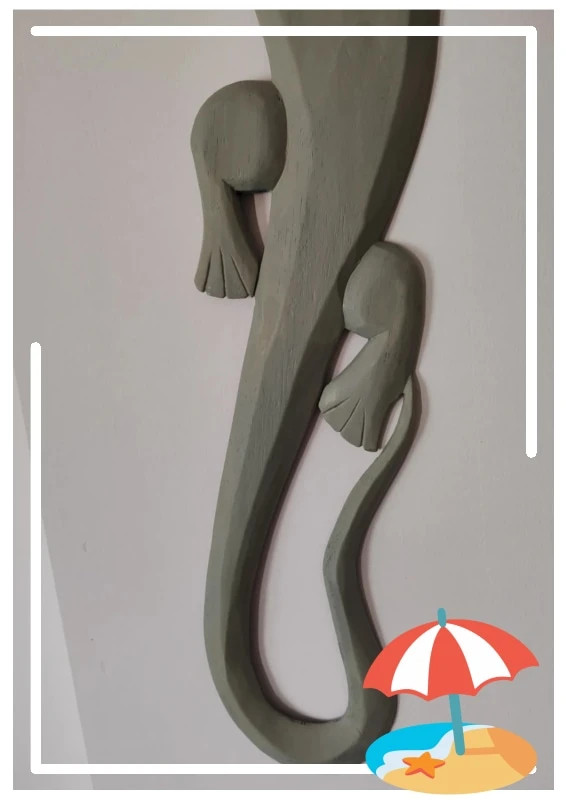 Salamandre bois 1 mètre – Fabrication Artisanale 4
