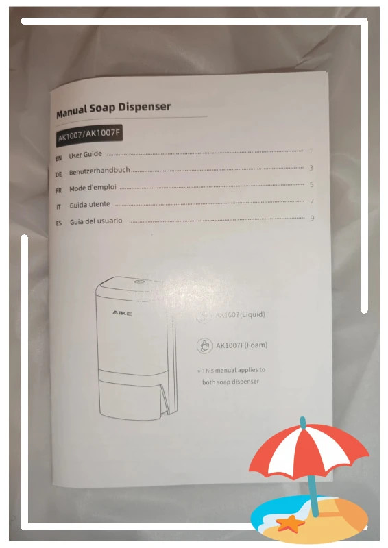 Distributeur à savon 1200 ml – aike 3