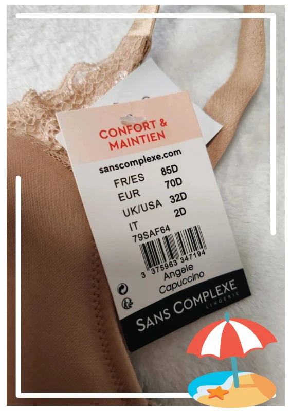 Soutien gorge sans complexe – Sans Complexe – taille 85D 5