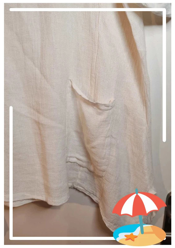 Blouse gaz de coton – Coton – taille XL / 42 / 14 3