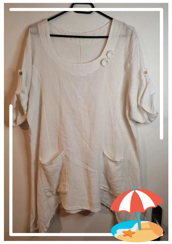 Blouse gaz de coton