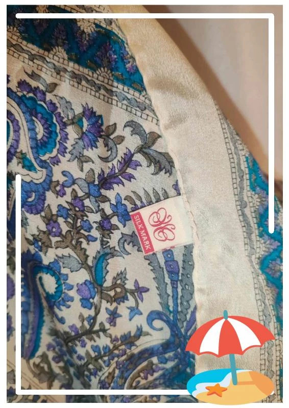 Foulard en soie – Silk mark 4