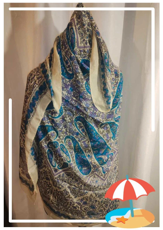 Foulard en soie – Silk mark 2