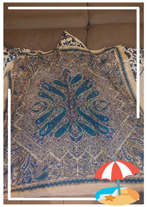 Foulard en soie – Silk mark 5