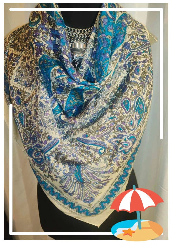 Foulard en soie – Silk mark