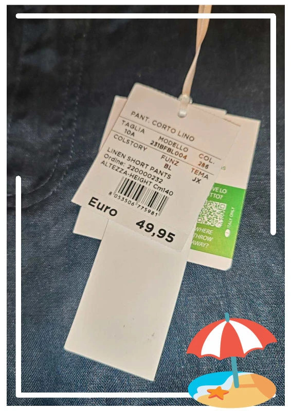 Short burms – Brums – taille 10 ans / 140 cm 3