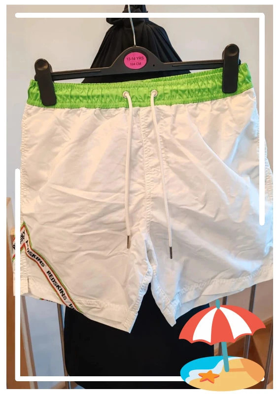 Short de bain redskins