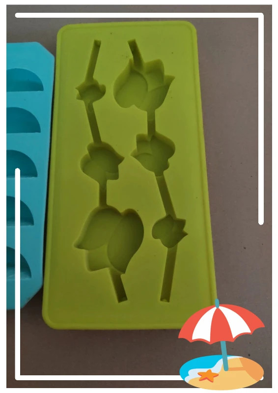 Moule Quartier d'orange et fleurs – Tupperware 2