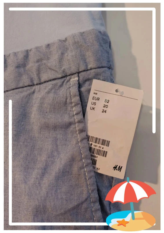 Short grossesse h&m #52 – H&M – taille 6XL / 52 / 24 3