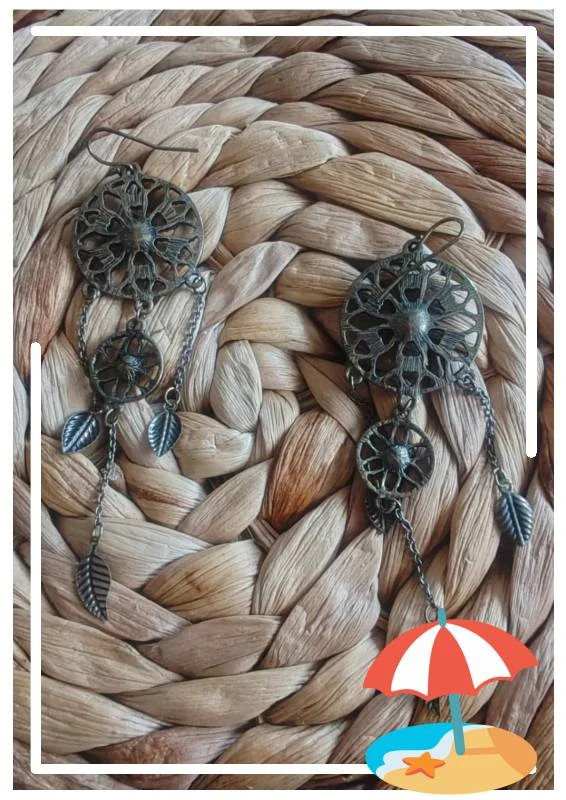 Boucles d'oreilles vintage – Inconnu 2