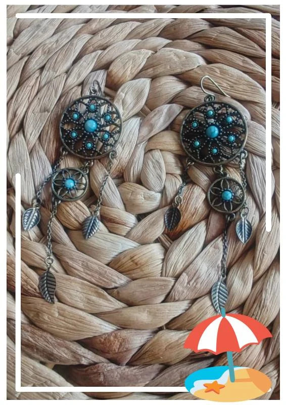 Boucles d'oreilles vintage – Inconnu