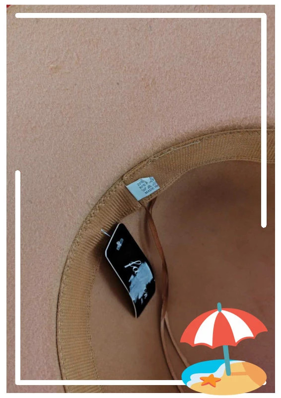 Chapeau beige by Alex paris – by Alex paris – taille Taille unique 4