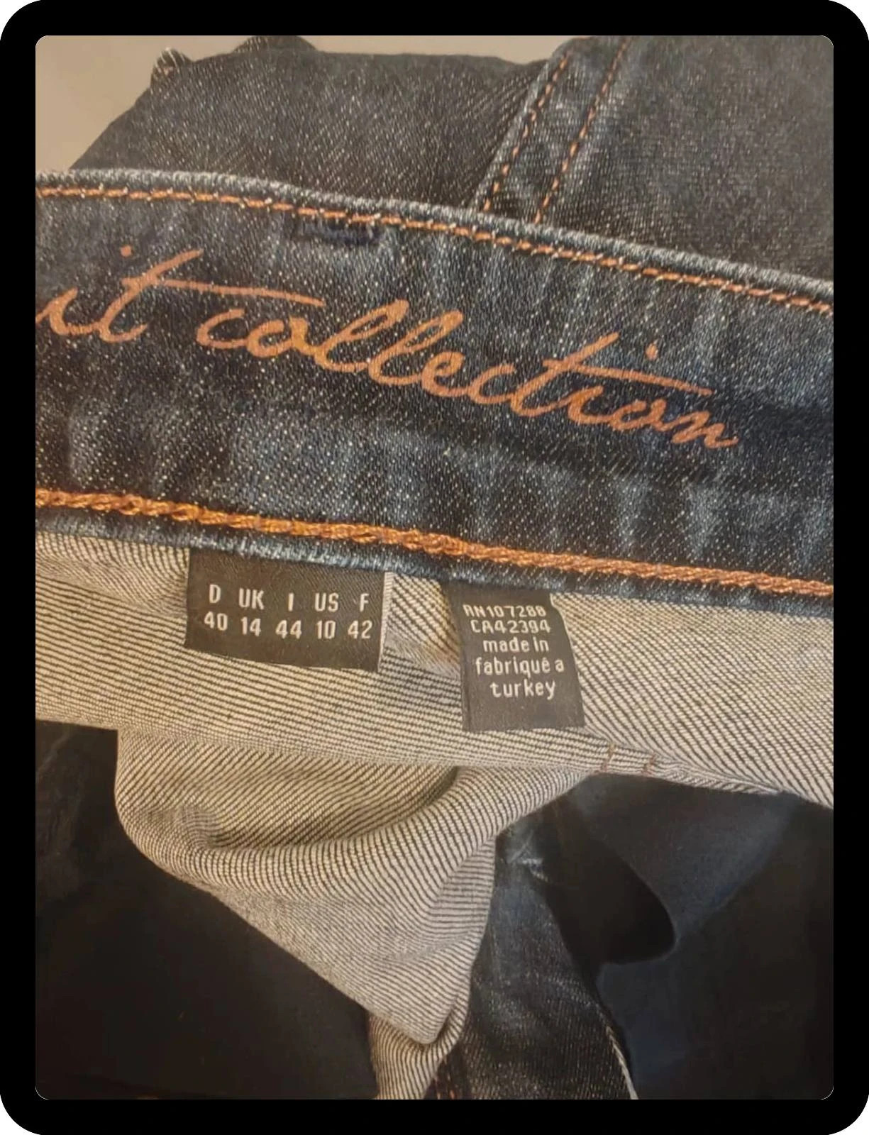 Short Jeans cut esprit – Esprit – taille XL / 42 / 14 4