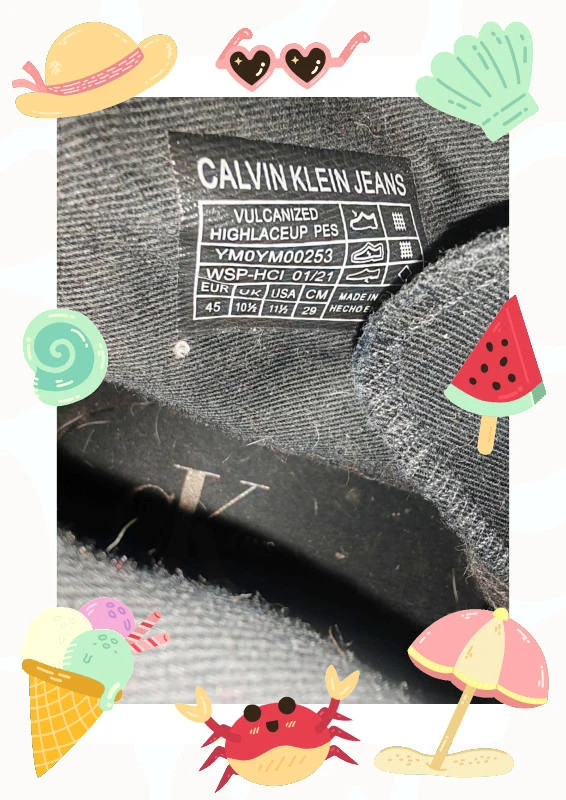 Basket Calvin Klein – Calvin Klein – taille 45 4