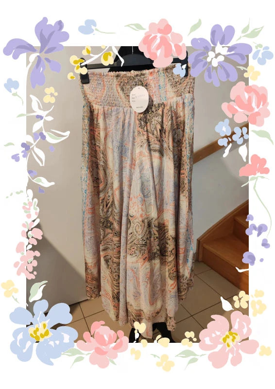 Pantalon effet jupe soie Cherish #TU – Cherish – taille Taille unique 2