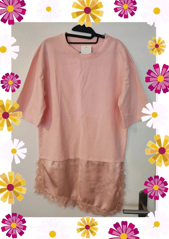 T-shirt dentelle made in Italy